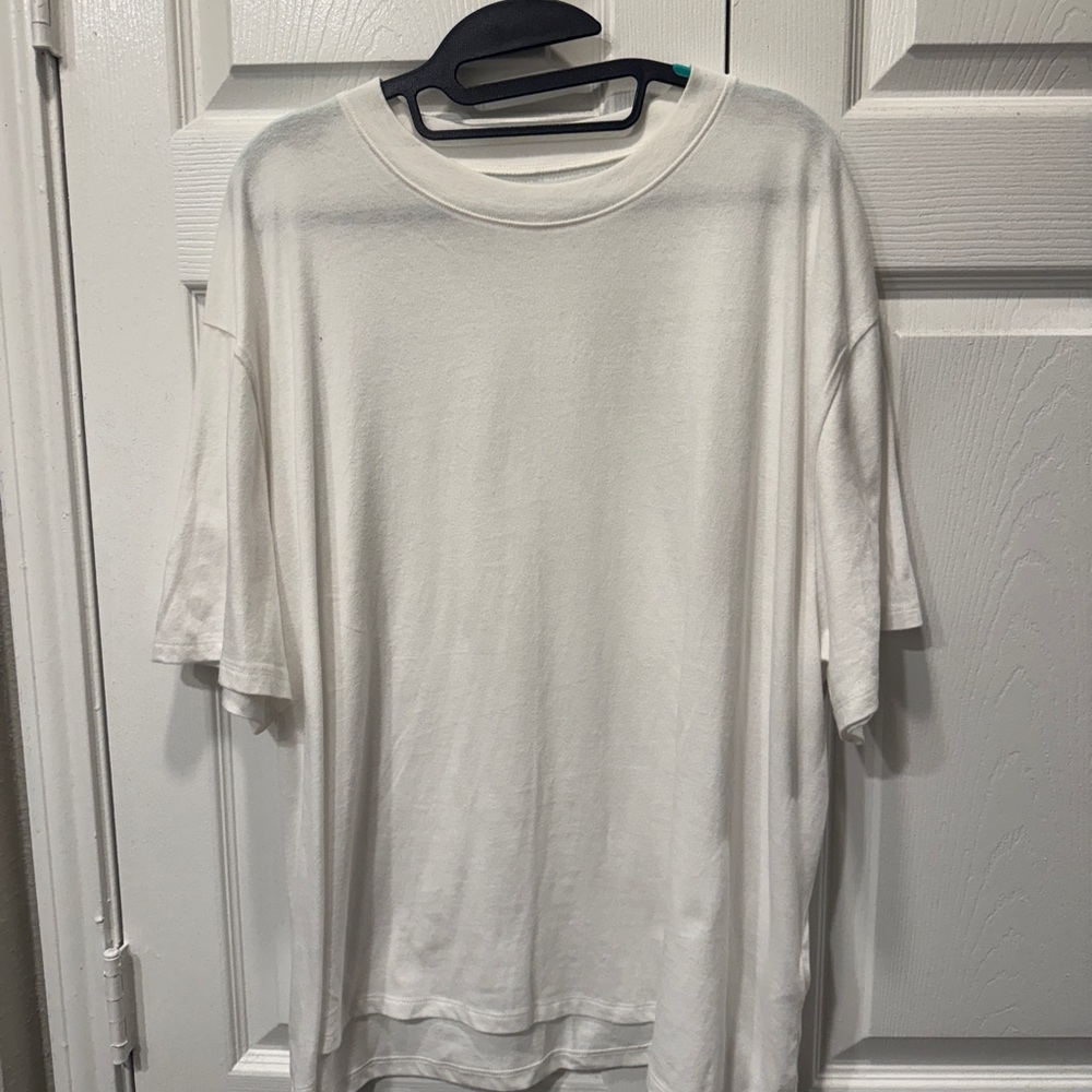 Abercrombie & Fitch Soft White Cotton Tee